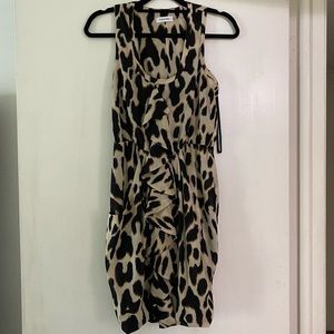 CALVIN KLEIN CHEETAH DRESS SIZE 2